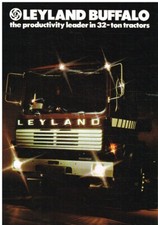 LEYLAND BUFFALO TRACTOR UNIT ORIGINAL 1975 FACTORY UK SALES BROCHURE