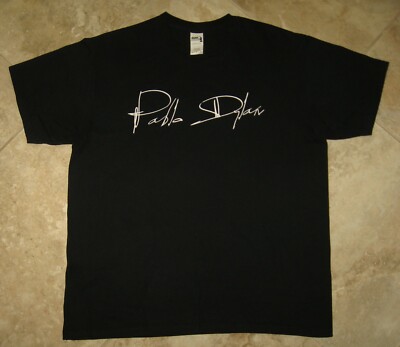 PABLO DYLAN T-SHIRT Large Black Gildan Hammer Pre-owned Excellent