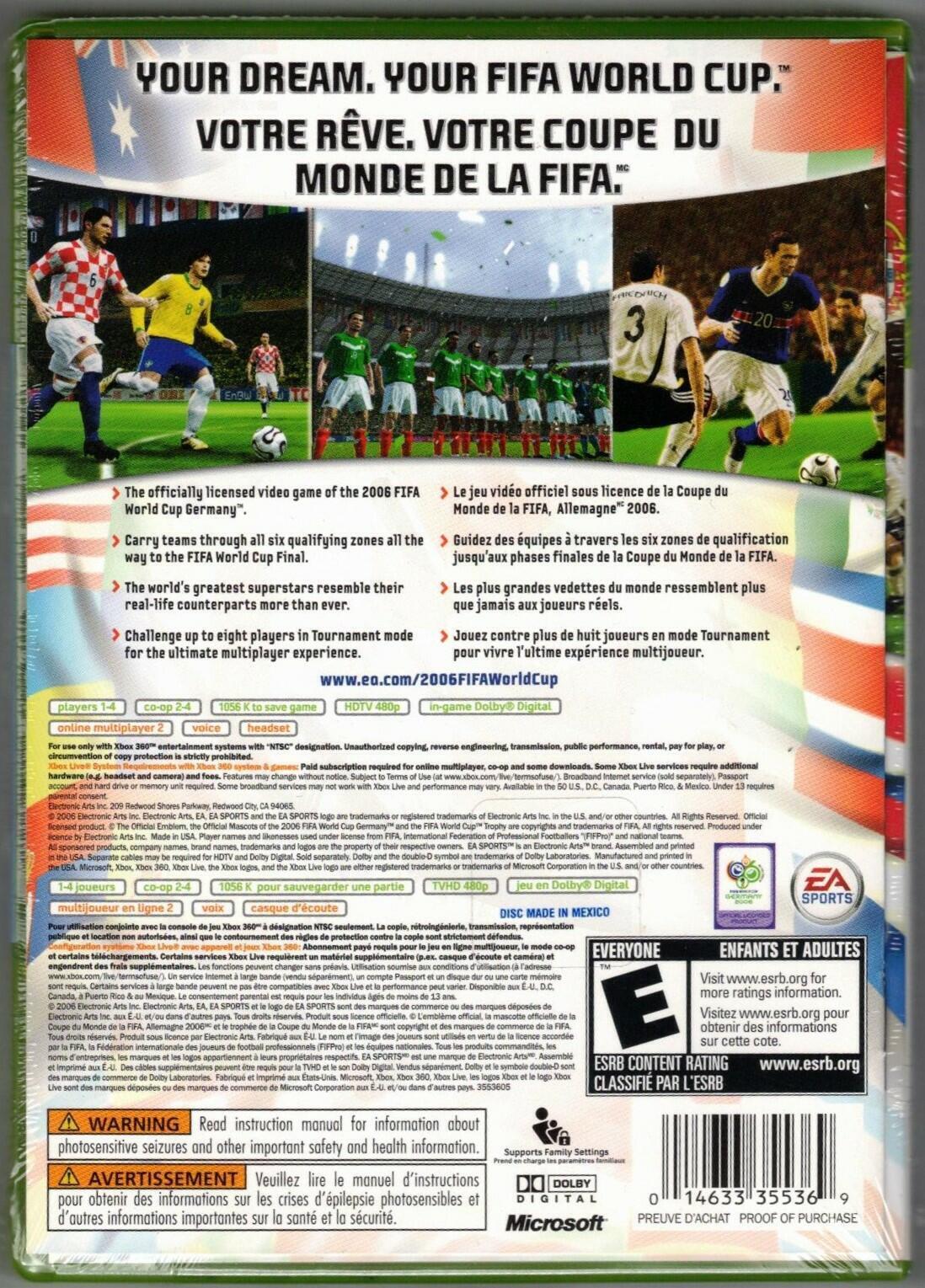 Copa do Mundo da Fifa 2006 Alemanha Xbox 360 em Promoção na Americanas