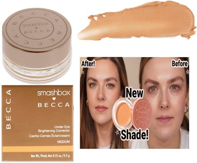 Smashbox Becca Under Eye Brightening Corrector MEDIUM Shade 0.15 oz NIB