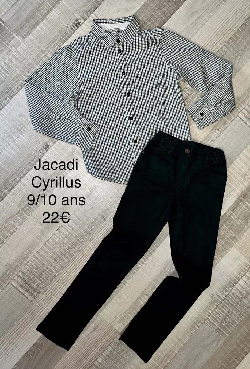 Pantalon cyrillus garcon sale