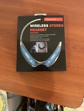 iMounTEK Bluetooth/Wireless Sports Stereo Headphones Headset Earphones BLUE 