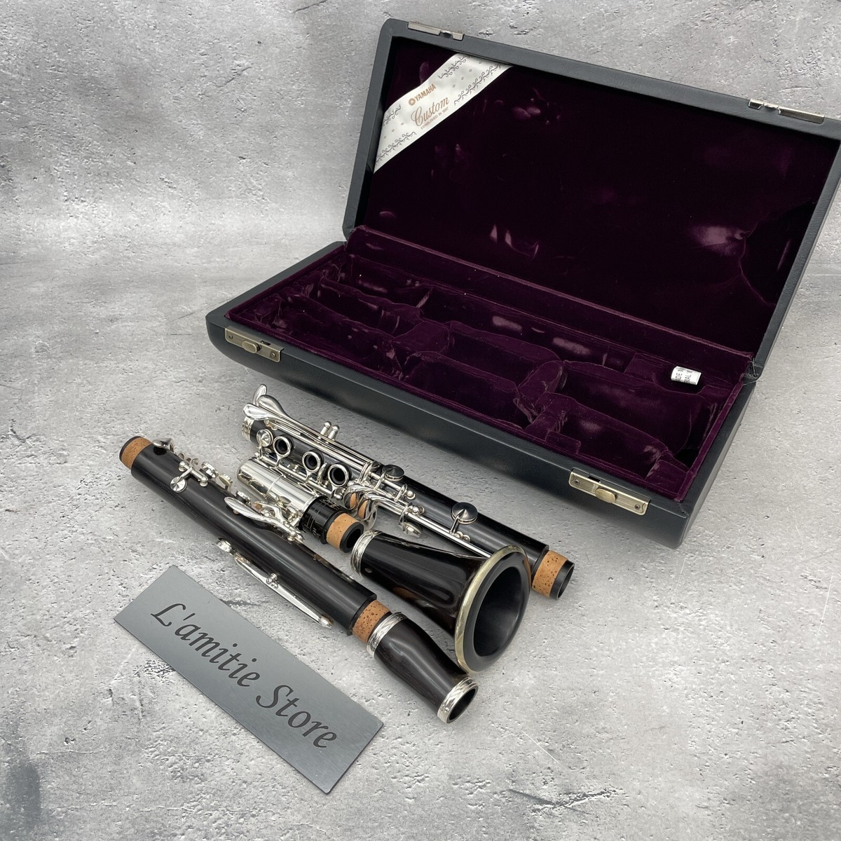 YAMAHA YCL-852IIV Custom CS series Bb Clarinet Granadilla