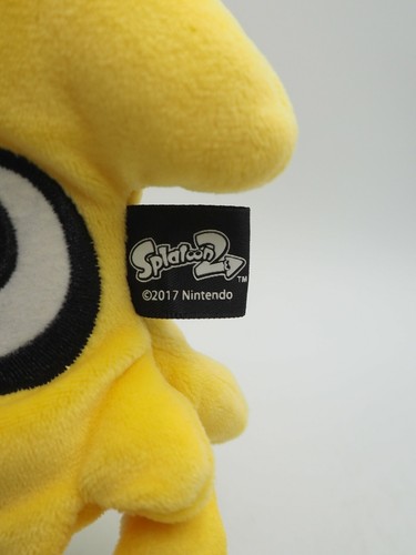 Splatoon Inkling B3110 Yellow Squid Sanei 2017 Plush 8" Toy Doll Japan - Picture 6 of 7