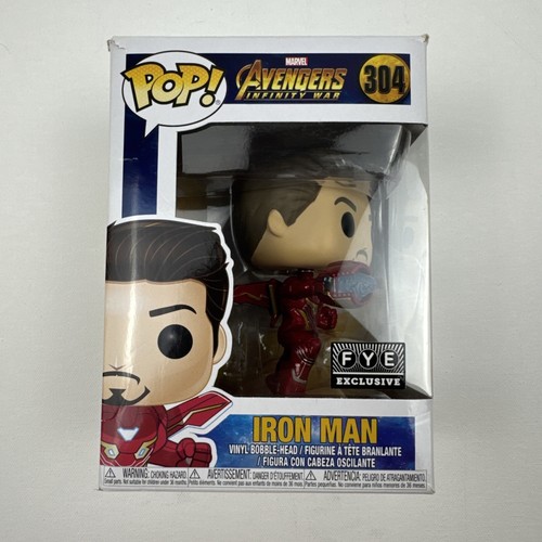 Funko Pop! Vinyl: Marvel - Iron Man Unmasked - FYE (Exclusive) #304
