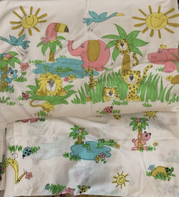 Marvelaire by Springmaid Flat & Fitted Bed Sheet Childrens Animals Nature Sheets