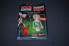 MATTEL FIGURINE LE SAVANT FOU ARTICULE REF 6847 NEUF BLISTER DE 1987