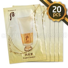 The history of Whoo Gongjinhyang Foam Cleanser 2ml x 20pcs Sample