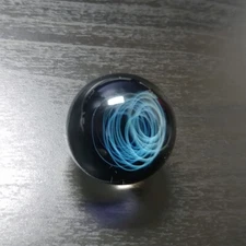 25mm Glass Art Galaxy Marble Ball Borosilicate Pyrex Hand Blown Glass