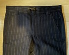 MARC JACOBS Cotton Newsprint Navy Blue Stripe Women Dress Pant Size 2 — photo 2