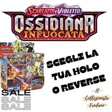 Carte Pokemon Italiano Holo - Reverse - Ex - Full Art Ossidiana Infuocata 2023