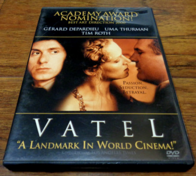 VATEL (2000) DVD TIM ROTH UMA THURMAN (MIRAMAX WIDESCREEN) VGC TESTED