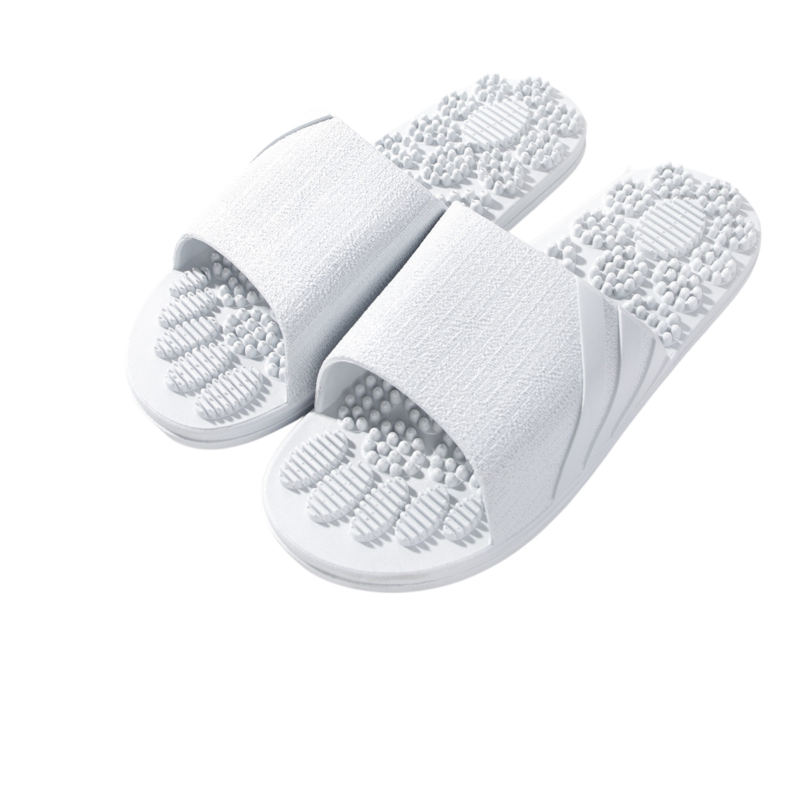 Quick-Dry Non-Slip Shower Slippers - Spa Massage Bath Shoes for Men Women