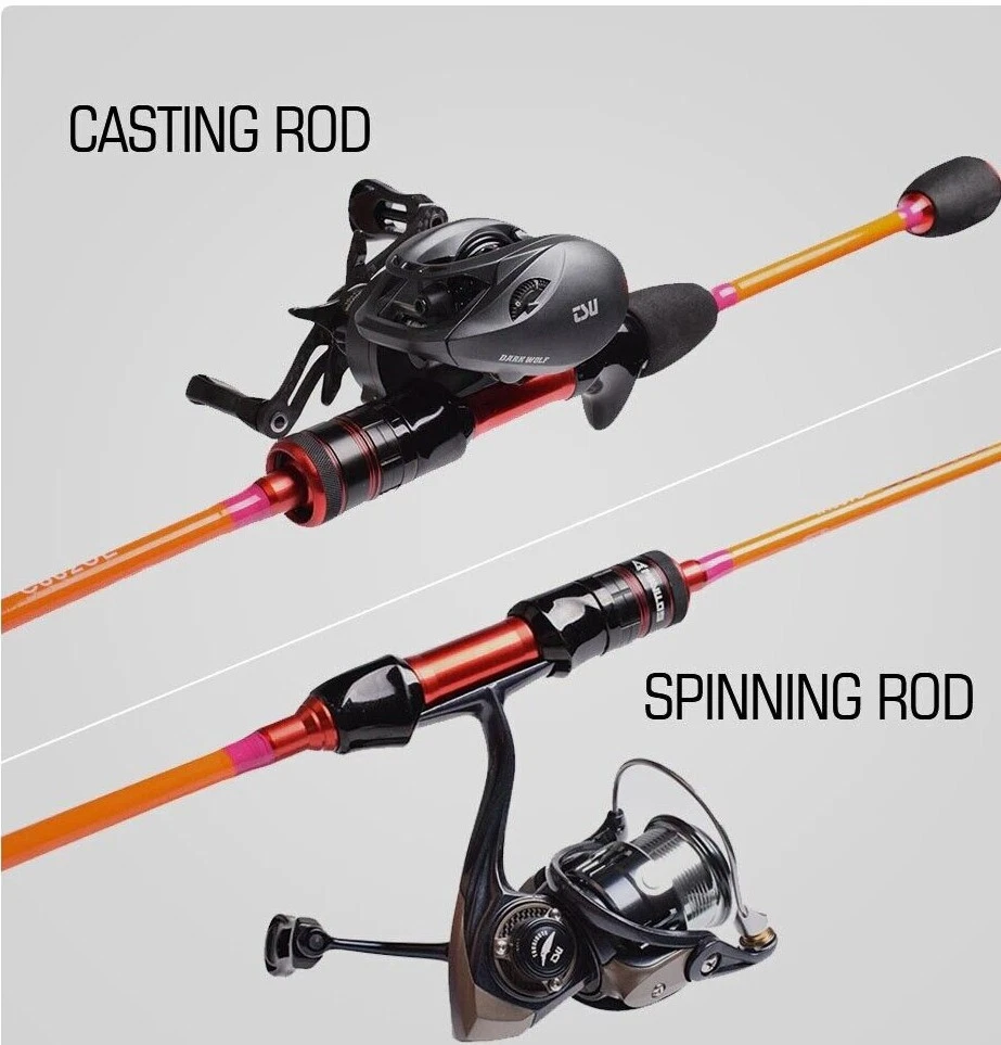 Ultralight Fishing Rod Pole Spinning Casting Boat 24T/IM6 Carbon