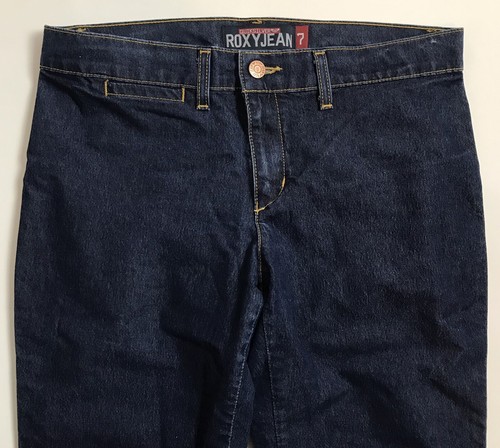 Pantalones de mezclilla oscuros para mujer Roxy talla 7 - Imagen 3 de 7
