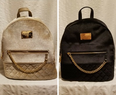 bebe quilted backpack