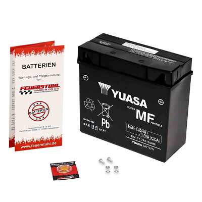 YUASA Batterie Laverda Black Strike 750, 1999-2001, wartungsfrei inkl 7,50 Pfand