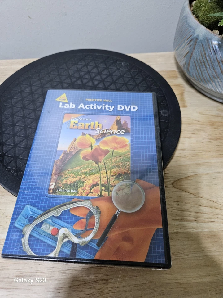 CALIFORNIA EARTH SCIENCE Lab Activity DVD PRENTICE HALL 12 Chapters NEW SEALED - Image 2 of 4