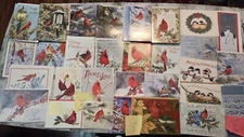 20 Assorted BIRD CHRISTMAS Greeting Cards  You Choose Favorite LOT of 20 Cards