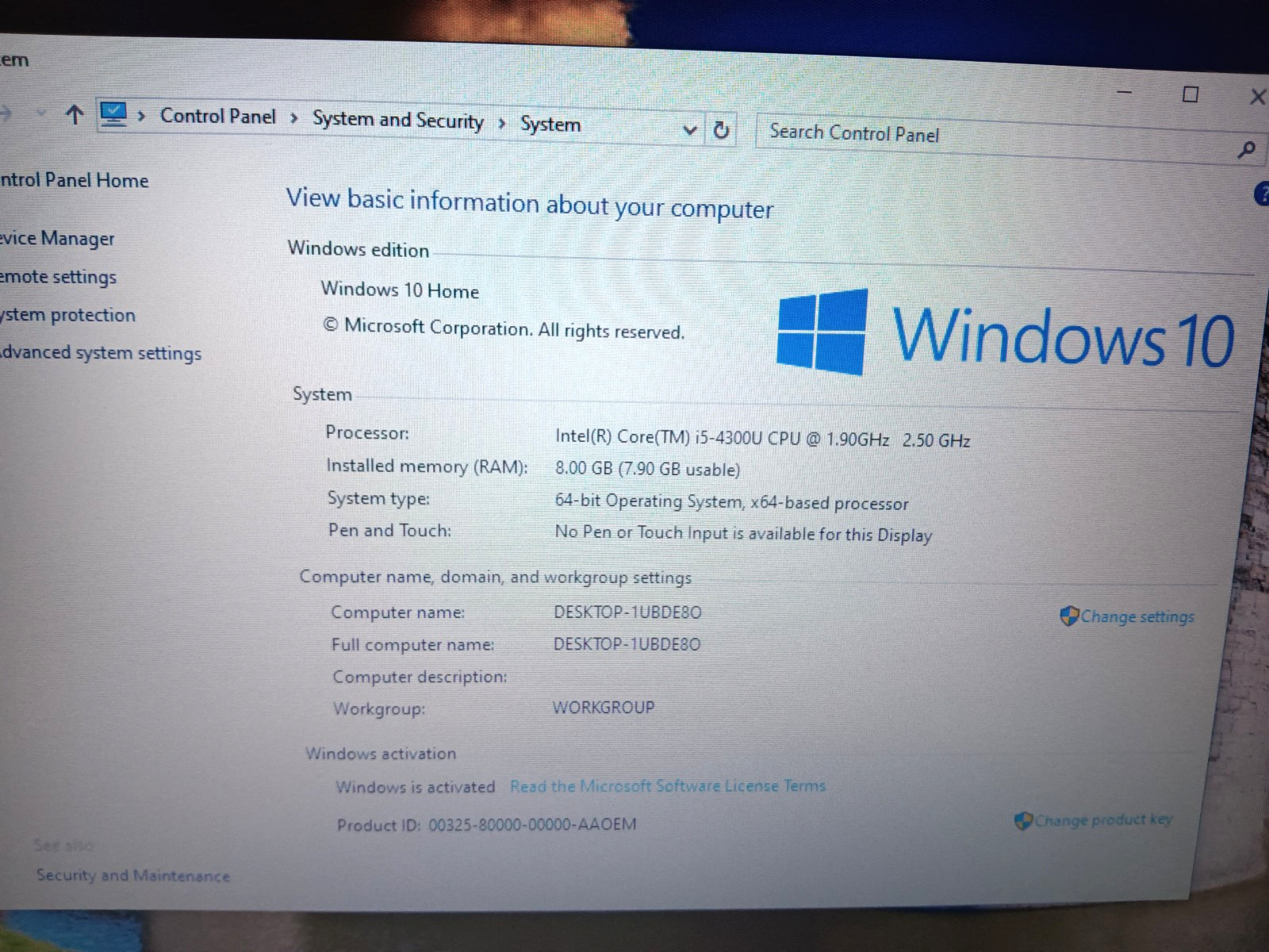 HP EliteBook 840 G2, 14-Inch Laptop, with Intel Core i5 6th Gen., 500 GB HDD (Hard Disk Drive), Windows 10 Home