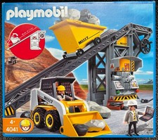 Playmobil 4041 Förderanlage mit Kompaktlader in OvP (TOP ZUSTAND)