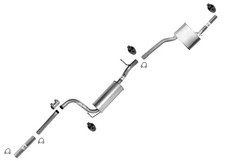 Exhaust System Resonator Pipe Muffler Tail Pipe Fits Ford Focus Wagon 00-07