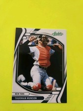 THURMAN MUNSON  2022 PANINI  ABSOLUTE #6 YANKEES  CATCHER