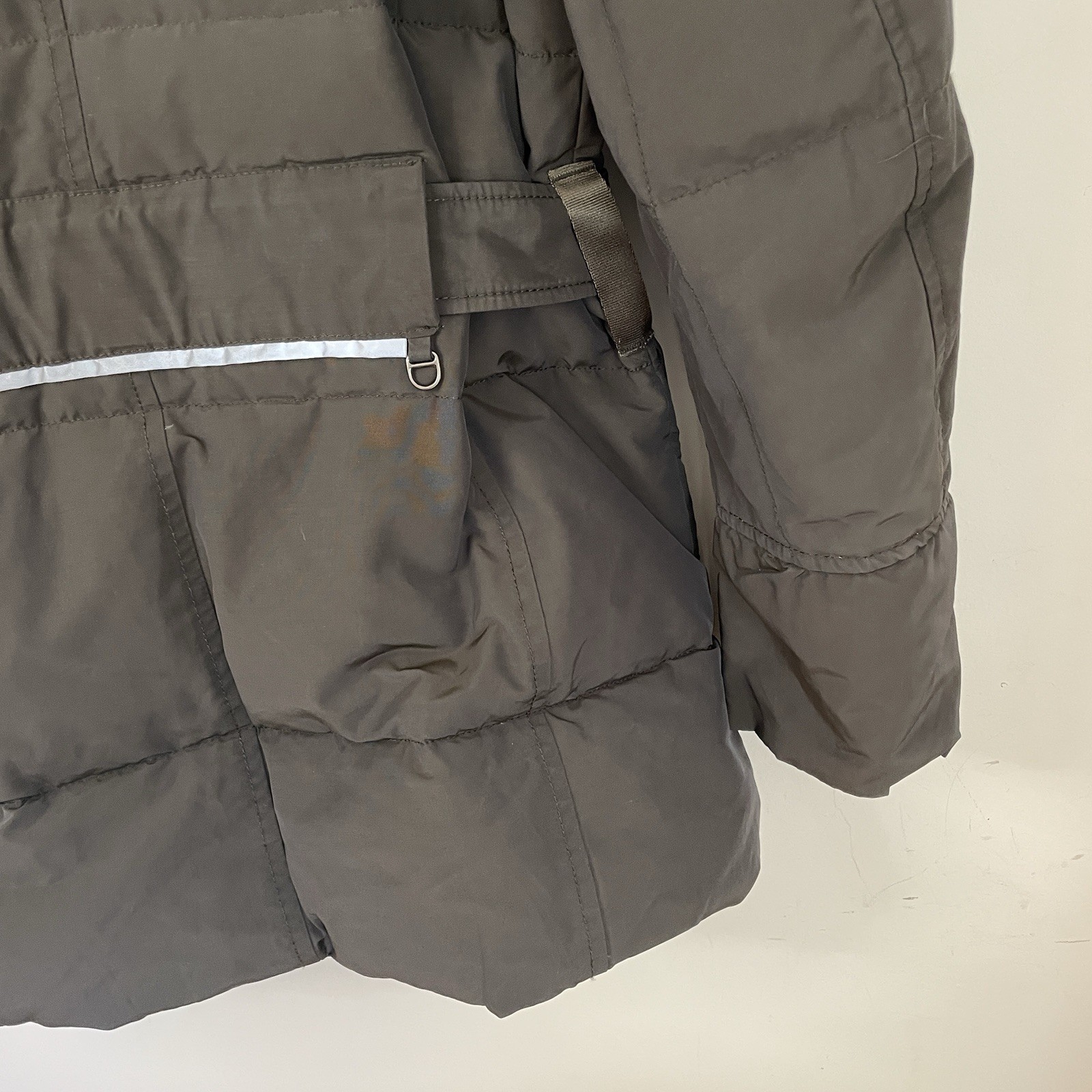 Peuterey Hurricane Goose Down Gray Jacket Parka H… - image 18