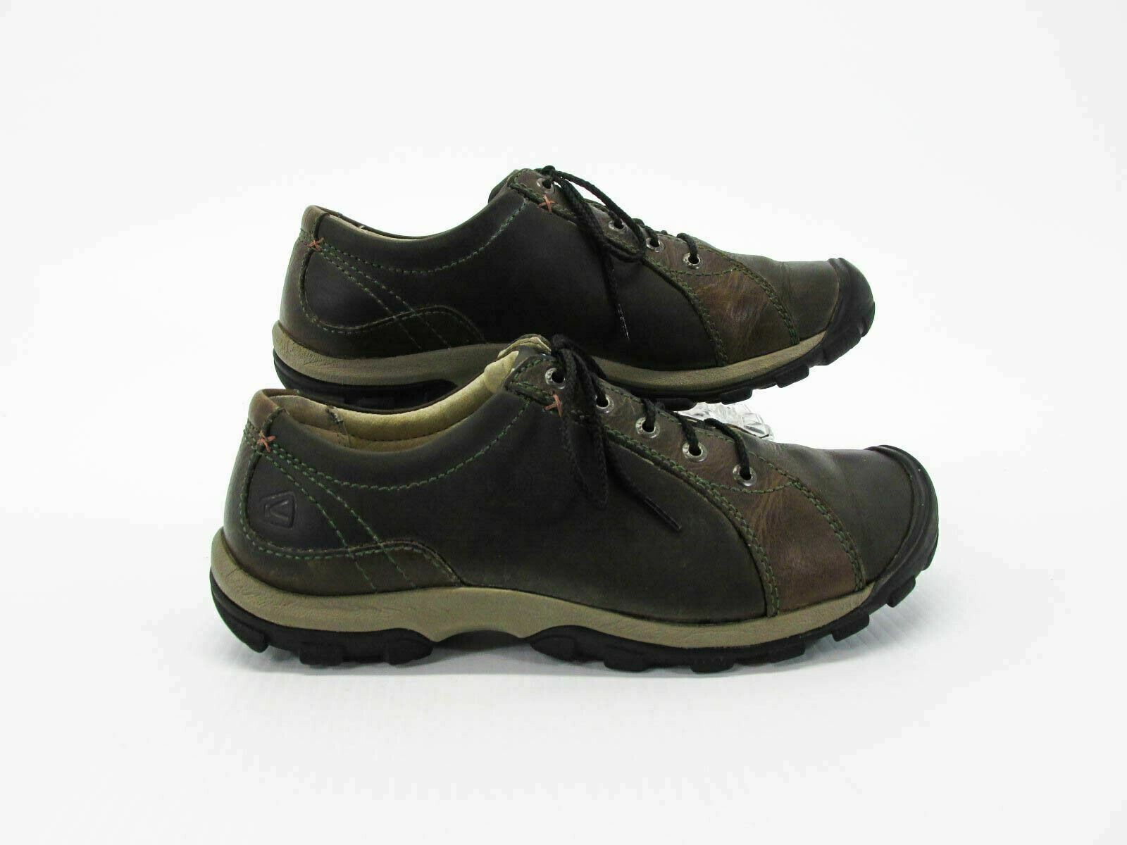 Keen scarpa donna sorelle pizzo taglia 8 5M marrone escursionismo Oxford usata qp