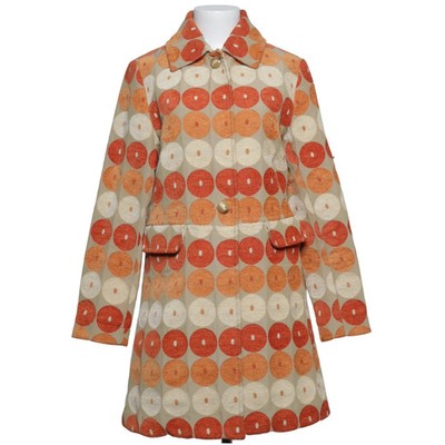 Edith & Ella, Mantel, Damen, Größe: L, Beige/Orange/Mehrfarbig #m92