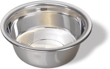 Pets Small Lightweight Stainless Steel Dog Bowl, 16 OZ Food and Water Dish