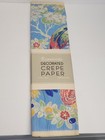 Fabulous Old Colorful Dennisons Crepe Paper - Large Tailed Bird - In Pkg Sleeve — photo 1