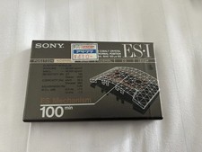 Sony ES-I 100 Min Blank Audio Cassette Tape Sealed Normal Position Type I Japan
