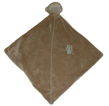 Just One You Monkey Security Blanket Brown Velour Mommy Loves Me Carters Baby