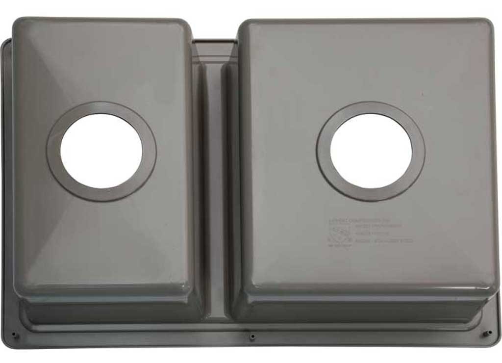 Lippert 808488 25" x 17" Double Bowl Sink - Stainless Steel Color