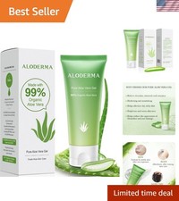 99 Organic Aloe Vera Gel - Hydrating, Soothing  Pure for Face  Skin, 4.02 oz