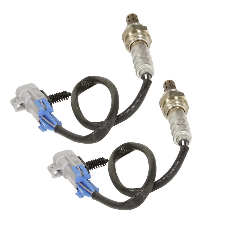 Sensor de oxígeno O2 arriba/abajo 2 piezas para Chevy Silverado GMC Sierra 1500 2000 2001 2002 Foto 2 de 4