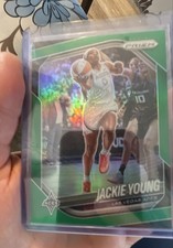 2025 Panini Prizm WNBA - Jackie Young #23 Lime Green Prizm /225