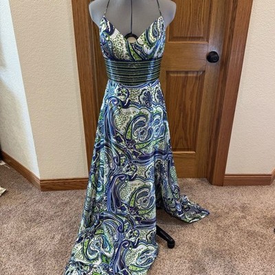 sachin and babi light blue dress Halter Maxi A-Line Vacation Dress main image 0
