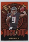 2024 Panini Absolute Football Spectrum Orange Michael Penix Jr. #RO-MPJ