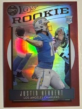 2020 Panini Chronicles - Legacy Update Rookies Justin Herbert #203 Red /99 (RC)