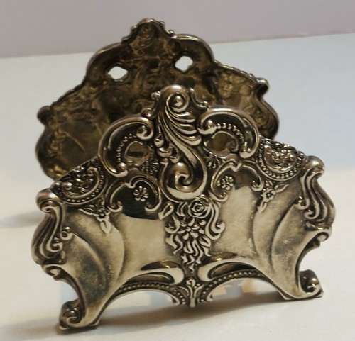 Vintage Godinger 20th Century Ornate Silver Plated Knife Rest - Picture 3 of 8