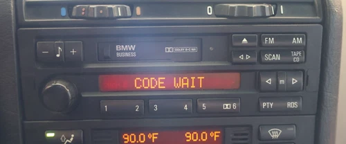 BMW C43 Business Radio Stereo E31 E32 E34 E36 M3 Z3 M NO Code 65128375949