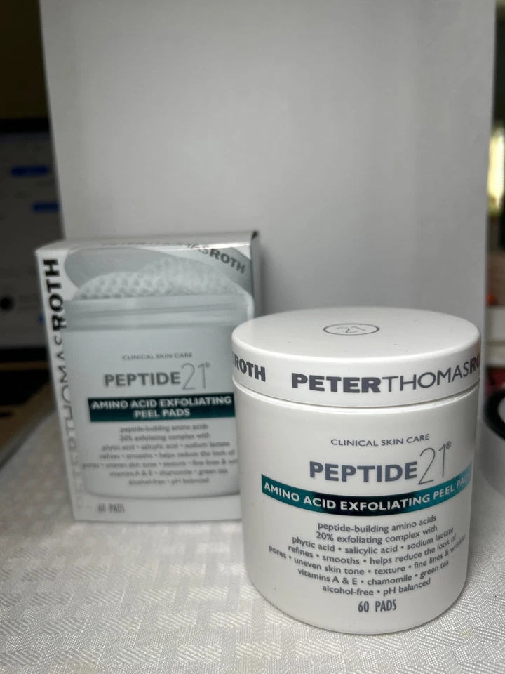 Peter Thomas Roth Peptide 21 Amino Acid Exfoliating Peel Pads 60 Pads New - Image 4 of 4