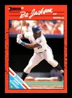 Bo Jackson 1990 Donruss Grand Slammers #12 Kansas City Royals -Black Bar on Back
