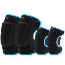 Kids Soft Knee Pads and Thickened SBR elbow pads Adjustable Knee and Elbow Pa...
