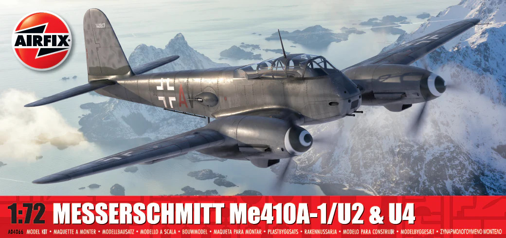 Airfix A04066 Messerschmitt Me410A-1/U2 & U4 Model Kit