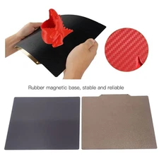 3D Printer Build Plate Smooth Carbon Fiber PET Textured PEI Spring Steel Sheet