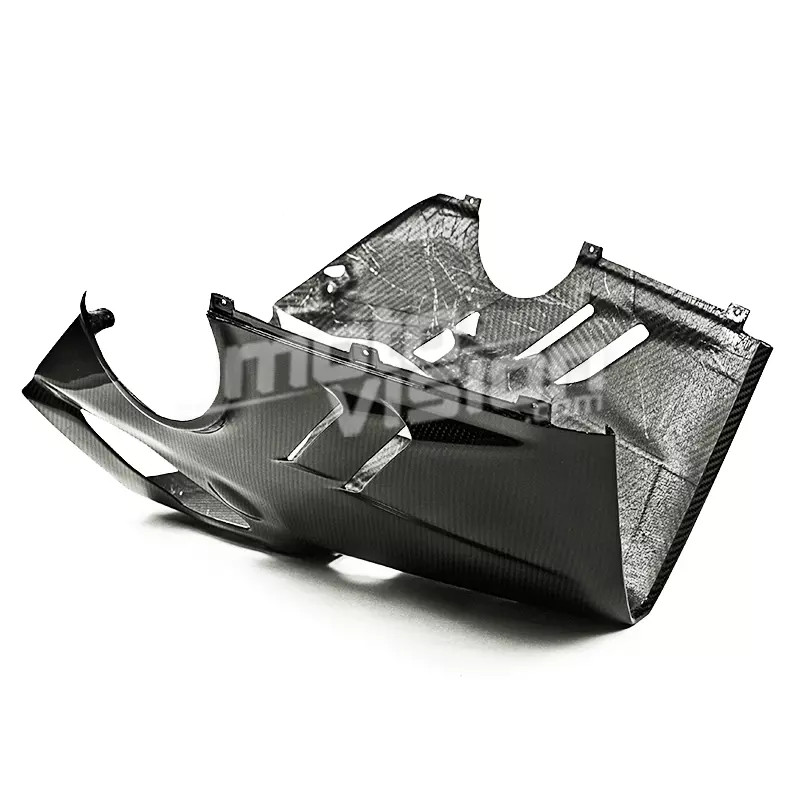 Sabot moteur Carbone Ducati Panigale V4 S pour roulage sur piste et protection carrosserie