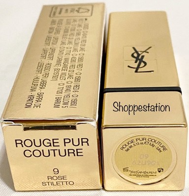 Yves Saint Laurent Rouge Pur Couture Lipstick Shade 9 ROSE